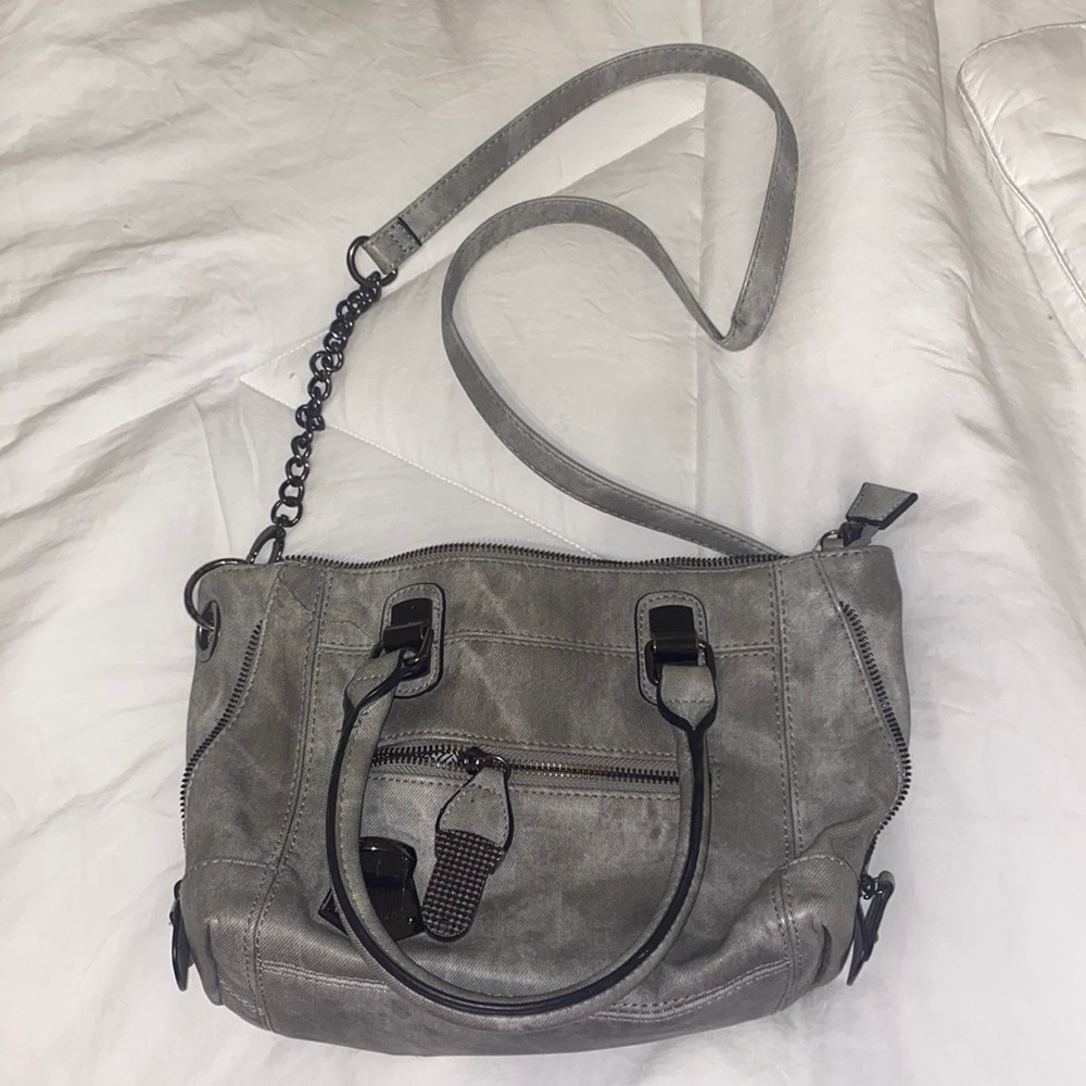 Steve Madden Grey Crossbody bag great condition